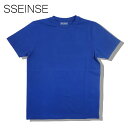 【70 OFF】SSEINSE (センス) クルーネック Tシャツ メンズ TE1780SS 【NVY／S M L XLサイズ】ネイビー ショートスリーブ 無地 Tシャツ【メール便対応】