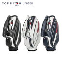 【クーポン利用で10%OFF】TOMMY HILFIGER GOLF (トミーヒルフィガー ゴルフ) カート キャディーバッグ ベーシック [ユニセックス] THMG4SC5 【WHT/BLK/NVY／F】 ゴルフ用品 吉田優利