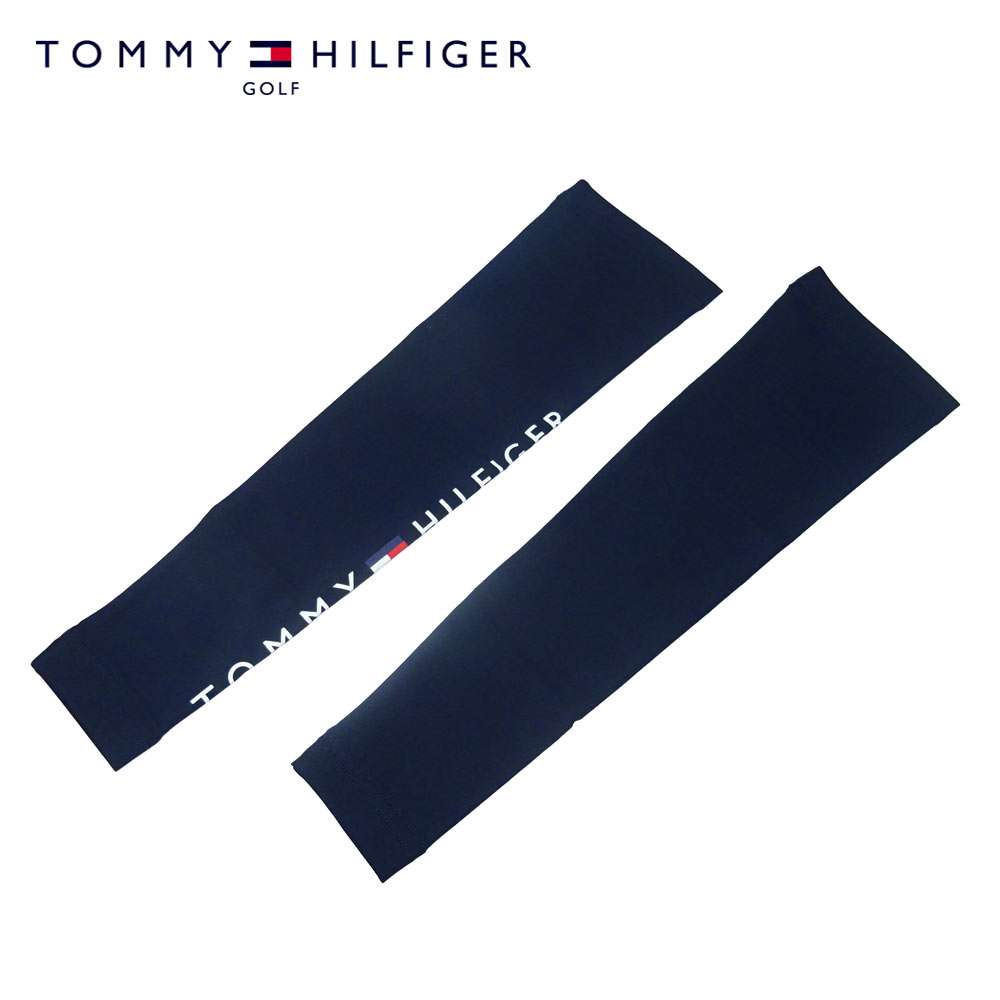 TOMMY HILFIGER GOLF(トミーヒルフィガー ゴルフ) SUN GURD [レディース] THMB920F【NVY(30) /Fサイズ】ネイビー サンガード 吸水速乾 UVカット フリーサイズ ゴルフウェア