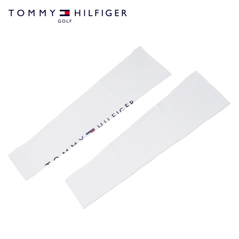 TOMMY HILFIGER GOLF(トミーヒルフィガー ゴルフ) SUN GURD [レディース] THMB920F【WHT(00) /Fサイズ】ホワイト サンガード 吸水速乾 UVカット フリーサイズ ゴルフウェア