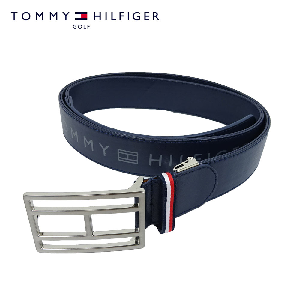 【お買い物マラソン当店ポイント10倍！】TOMMY HILFIGER GOLF (トミーヒルフィガー ゴルフ) STRECH BELT ユニセックス THMB9SV2 【NVY(30)／F】 ネイビー ストレッチベルト プレゼント ギフト【ギフト】