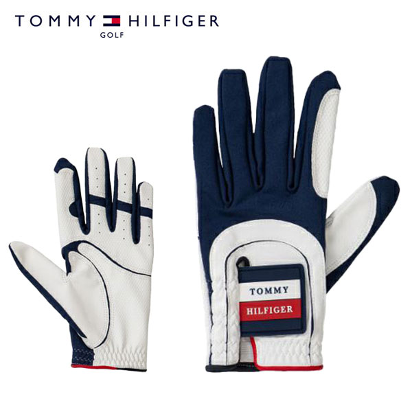 【8%OFFクーポン有】TOMMY HILFIGER GOLF (トミーヒルフィガー ゴルフ) ワンサイズ グローブ 左手用 [メンズ] THMG200M MEN'S ONE SIZE GLOVE 【TRC(90)／F】 手袋 ストレッチ フリーサイズ プレゼント ギフト【ネコポス対応】【ギフト】【あす楽】