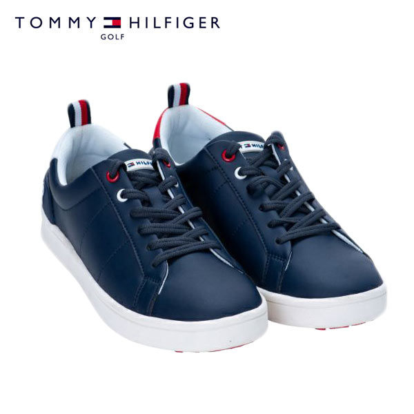 TOMMY HILFIGER GOLF (トミーヒルフィガー ゴルフ) スパイクレスシューズ [ユニセックス] THMS1S SPIKELESS LOW CUT SHOES【NVY(30)／23-28cm】ネイビー 生活防水仕様 抗菌防臭 軽量 スパイクレス ローカット【ネコポス対応】【ギフト】