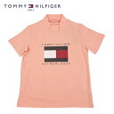 【50%OFF】TOMMY HILFIGER GOLF(トミーヒルフィガー ゴルフ) フロントロゴ モックネックシャツ [レディース] THLA208【PNK(48) /S・M・L・LLサイズ】ピンク ゴルフウェア ハイネック 吸水速乾 抗菌防臭 UVカット 吉田優利