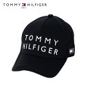 ＼10%OFFクーポン配布中／【店内全品ポイント10倍！】TOMMY HILFIGER GOLF (トミーヒルフィガー ゴルフ) キャップテック [ユニセックス] THMB2F52 【BLK(10)／F】ブラック ロゴ ベースボール キャップ 帽子 ギフト プレゼント