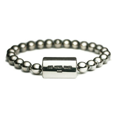 JAM HOME MADE ジャムホームメイド AB型 ボールチェーンブレスレット -NEW TYPE- メンズ レディース ペア シルバー 925 シンプル ...
