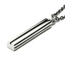 JAM HOME MADE ジャムホームメイド AB型 スティックネックレス NEW TYPE (血液型) / ペアネックレス ブランド 人気 シルバー 彼氏 ...