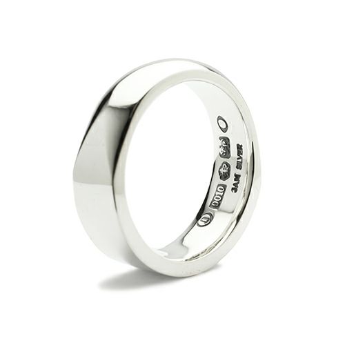 JAM HOME MADE ジャムホームメイド ミックスフラット& ラウンドリング M - シルバー / 指輪・ペアリング ブランド 安い 恋人 カップル 20...