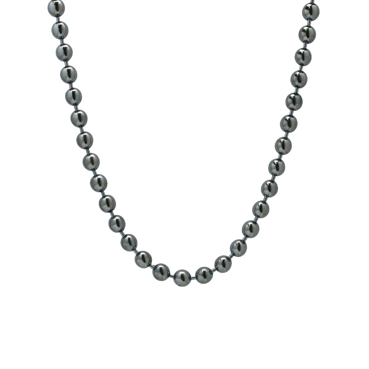 B型 BLOOD TYPE(血液型)ボールチェーンネックレス - RAWカラー