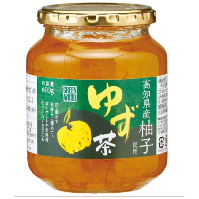 【SALE価格！】グリーンウッド　ゆず茶 600g［0013-1051*01］1