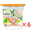 P&G ボールド 洗濯洗剤 ジェルボール4D 心弾けるシトラス&ヴァーベナの香り 本体 66個 (11個×6箱)