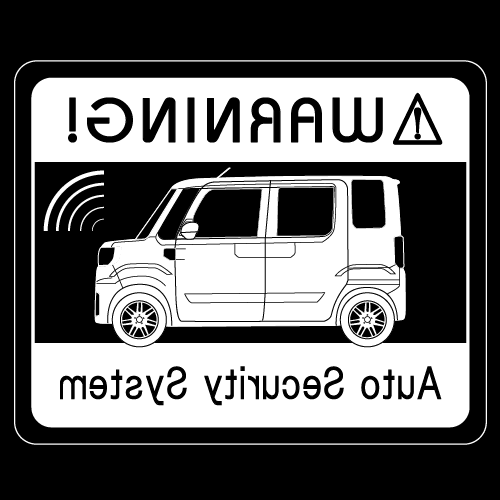 セキュリティステッカー(WAKEタイプ)