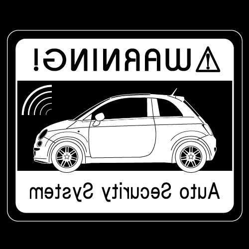 Rakuten - セキュリティステッカー(500タイプ)