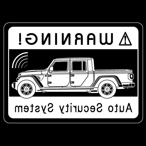 セキュリティステッカー(Gladiatorタイプ)