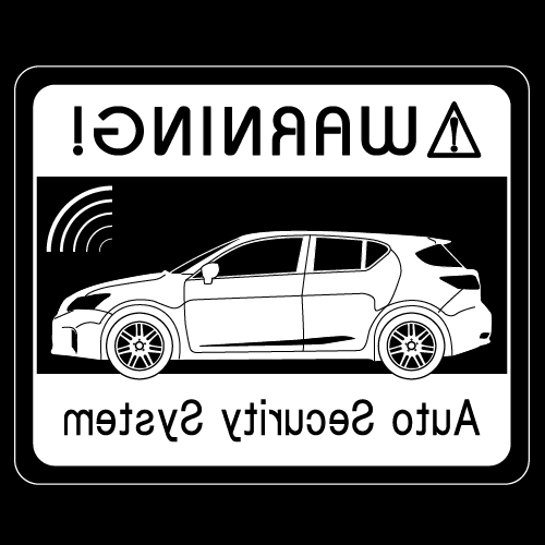 Rakuten - セキュリティステッカー(CTタイプ)