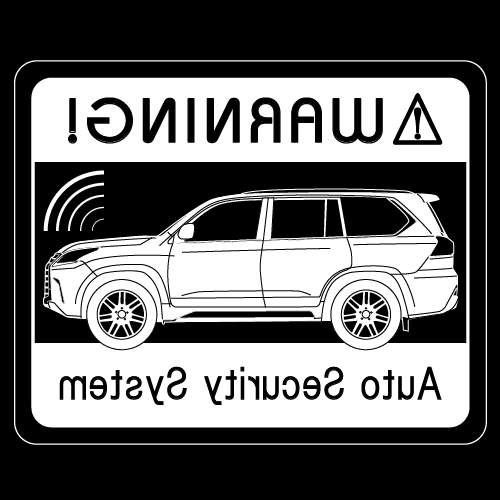 セキュリティステッカー(LXタイプ)