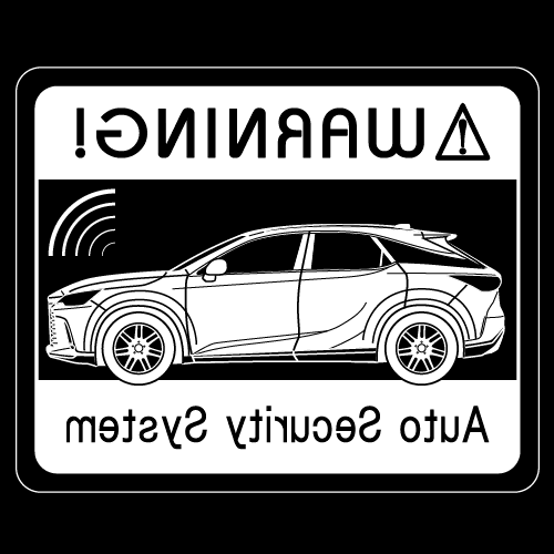 セキュリティステッカー(5代目 RXタイプ)