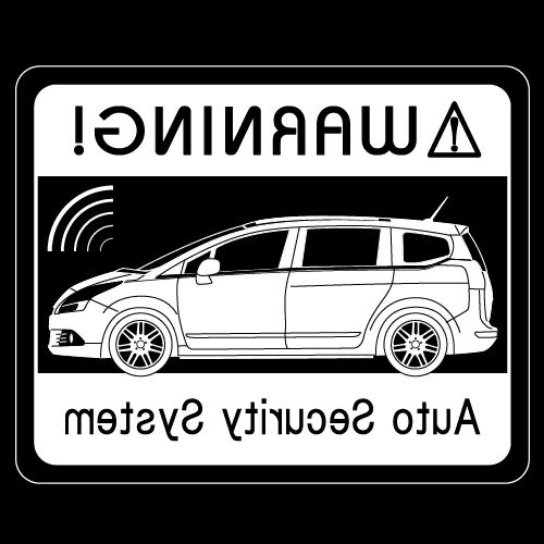 セキュリティステッカー(5008タイプ)