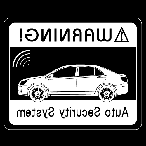 セキュリティステッカー(PREMIOタイプ)