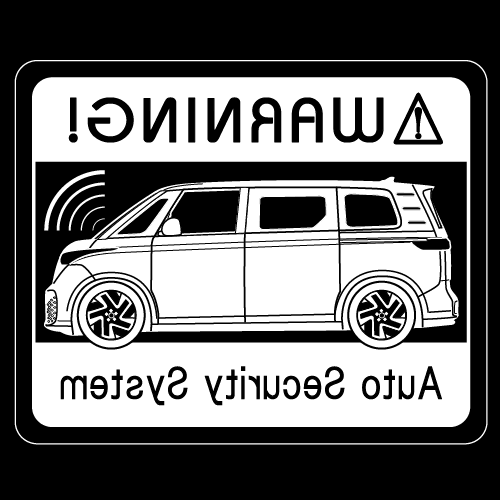 セキュリティステッカー(ID.Buzzタイプ)