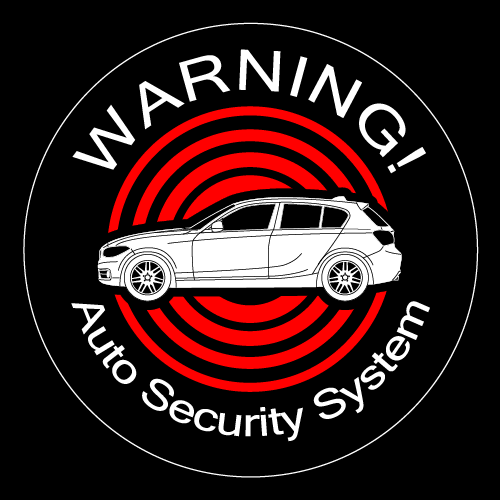 Rakuten - セキュリティステッカー(1シリーズF20タイプ)