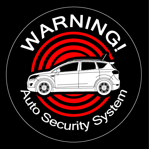 Rakuten - セキュリティステッカー(KUGAタイプ)