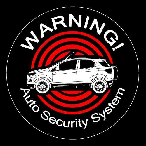 Rakuten - セキュリティステッカー(ECOSPORTタイプ)