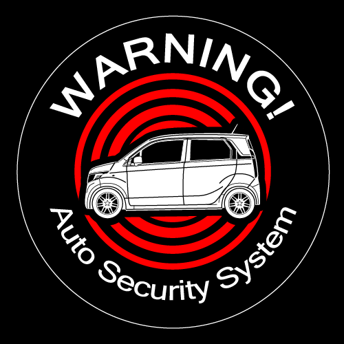 セキュリティステッカー(N-WGNタイプ)