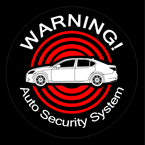 Rakuten - セキュリティステッカー(GSタイプ)