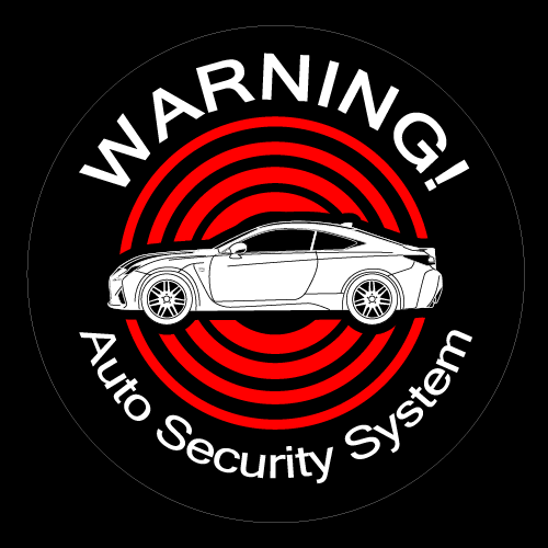 Rakuten - セキュリティステッカー(RC Fタイプ)