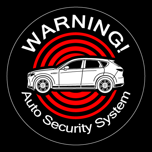 Rakuten - セキュリティステッカー(CX-60タイプ)