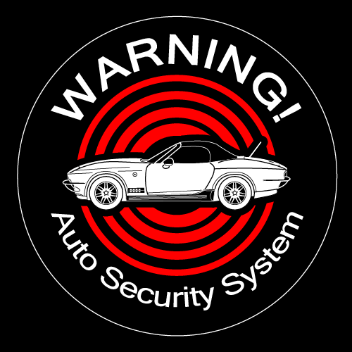 セキュリティステッカー(ロックスタータイプ)