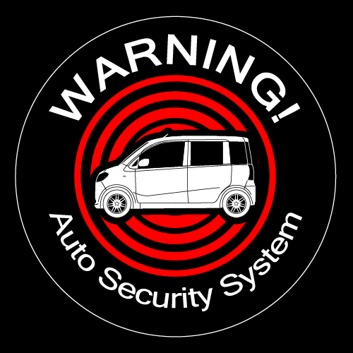 Rakuten - セキュリティステッカー(LUCRAタイプ)