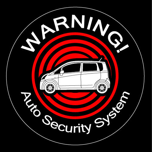 Rakuten - セキュリティステッカー(STELLAタイプ)