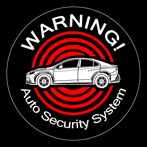 セキュリティステッカー(2代目WRX S4タイプ)