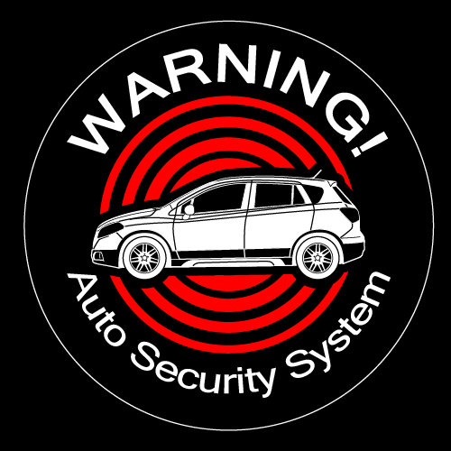 セキュリティステッカー(SX4 S-CROSSタイプ)