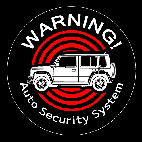 セキュリティステッカー(Jimny NOMADEタイプ)