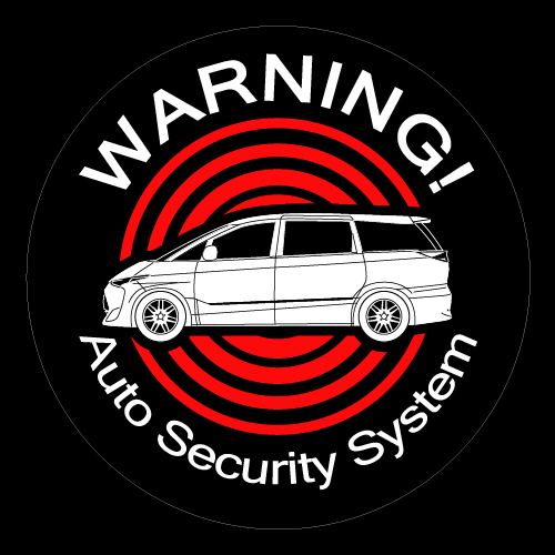 セキュリティステッカー(ESTIMA3代目タイプ)