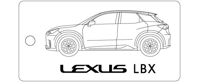 Rakuten - 車種別キーホルダー(LBXタイプ)