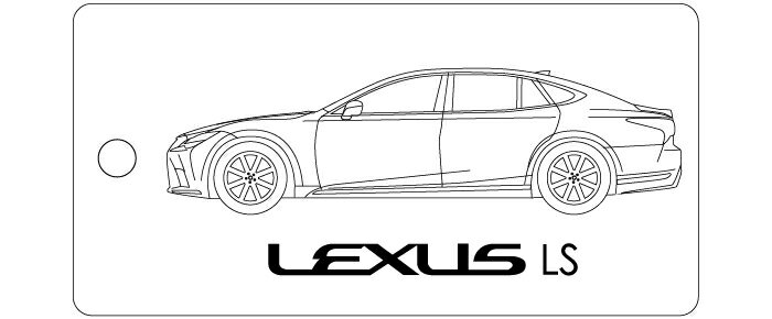 Rakuten - 車種別キーホルダー(LS-50系タイプ)