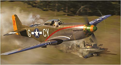 エアフィックス 1/48 アメリカ陸軍航空軍 ノースアメリカン P-51D マスタング プラモデル X-5131A【沖縄県へ発送不可です】