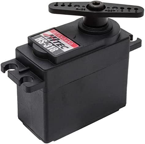 ハイテック HS-318 (3.7kg/0.15s) 日本正規品 スタンダード アナログサーボ セーバーホーン同一25T サーボ 33318 ブラック【沖縄県へ発送不可です】