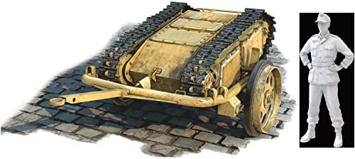 フリーダムモデルキット 1/16 ドイツ軍 Sd.Kfz.302 ゴリアテ 軽爆薬運搬車輌・カートセット ドイツ兵観..