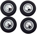 KK scale 1/12 Fiat 500F Tire Set with rims silver【沖縄県へ発送不可です】