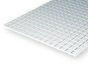 エバーグリーン スケールモデル プラシート タイル浅溝タイプ タイルサイズ3.2mm x 3.2mm 溝幅0.28mm 1枚入 模型用素材 70EG4514【配送日時指定不可】