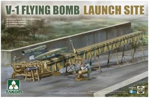 タコム 1/35 ドイツ空軍 V-1 飛行爆弾 発射台付 プラモデル TKO2152【沖縄県へ発送不可です】