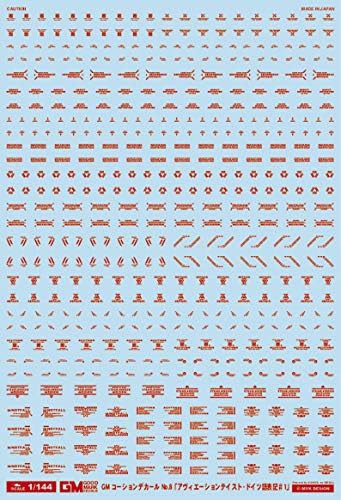 アシタのデカール 1/144 GM コーションデカール No.8「アヴィエーションテイスト・ドイツ語表記#1」 レ..