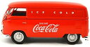 Coca Cola(コカ・コーラ)シリーズ VW カーゴ バン 1962 レッド 'Ice Cold' 1/43スケール 430004【沖縄県へ発送不可です】