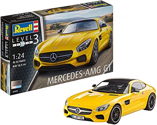 ドイツレベル 1/24 メルセデス AMG GT プラモデル 07028【沖縄県へ発送不可です】のサムネイル