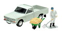 トミカリミテッドヴィンテージ 1/64 LV-195c ダットサン トラック 1300 デラックス 白 フィギュア付き 完成品 314950【沖縄県へ発送不可で...